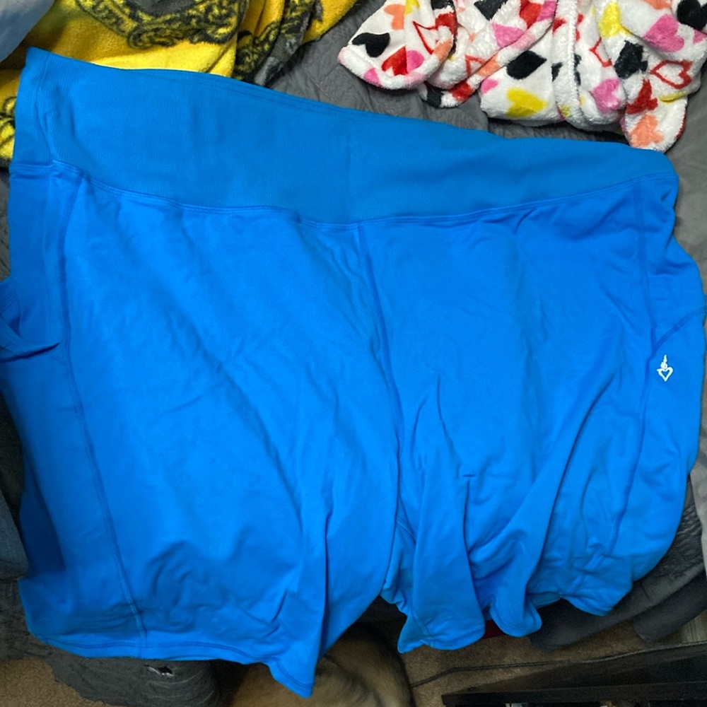 Vibrant Blue Athletic Shorts